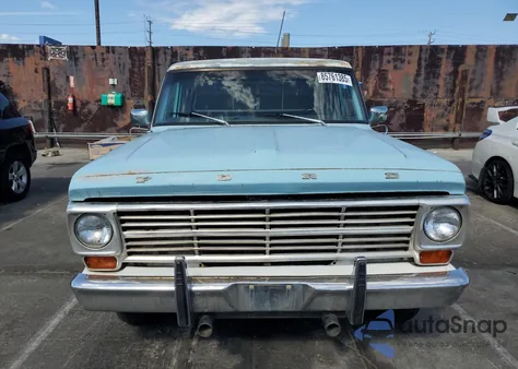 1968 Ford F-250 from USA, damaged, VIN F25HRC89705